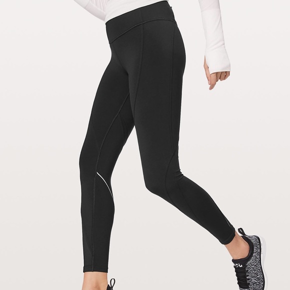 lululemon athletica Pants - Lululemon CHASING MILES TIGHT *25" black